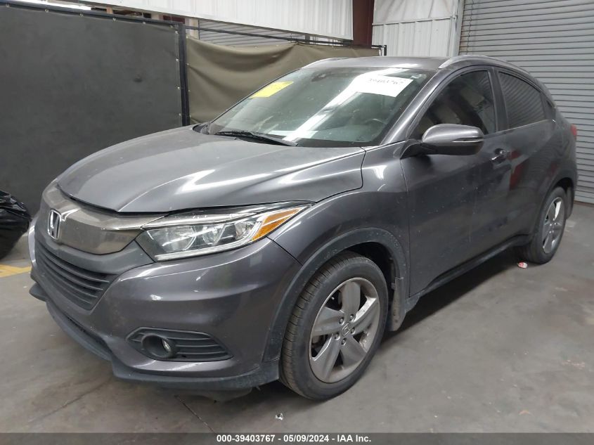 2019 Honda Hr-V Ex-L VIN: 3CZRU5H7XKM710706 Lot: 39403767