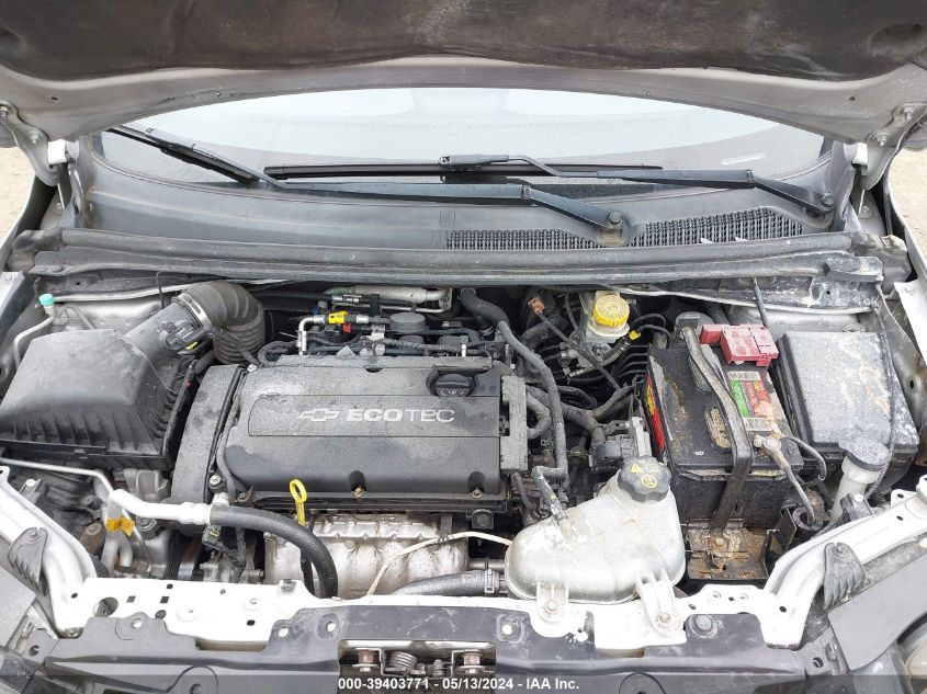 2012 Chevrolet Sonic 2Lt VIN: 1G1JC5SH1C4106720 Lot: 39403771