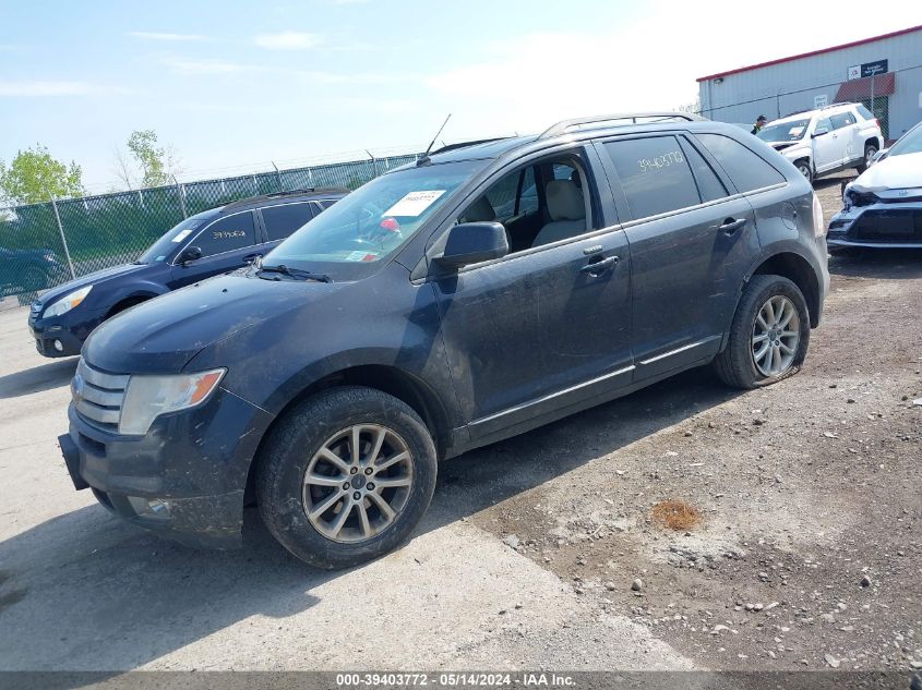 2009 Ford Edge Sel VIN: 2FMDK48C69BB03917 Lot: 39403772