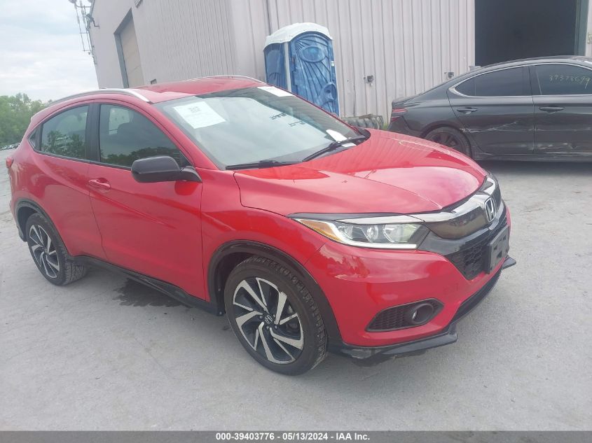 2019 Honda Hr-V Sport VIN: 3CZRU6H16KG709018 Lot: 39403776