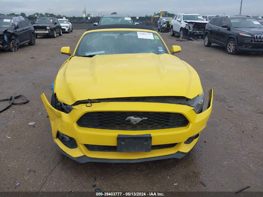 2016 Ford Mustang Ecoboost Premium VIN: 1FATP8UHXG5299832 Lot: 39403777