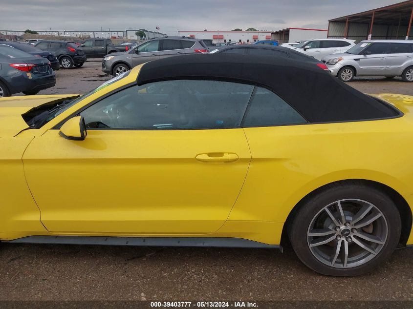 2016 Ford Mustang Ecoboost Premium VIN: 1FATP8UHXG5299832 Lot: 39403777