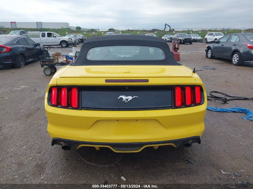 2016 Ford Mustang Ecoboost Premium VIN: 1FATP8UHXG5299832 Lot: 39403777