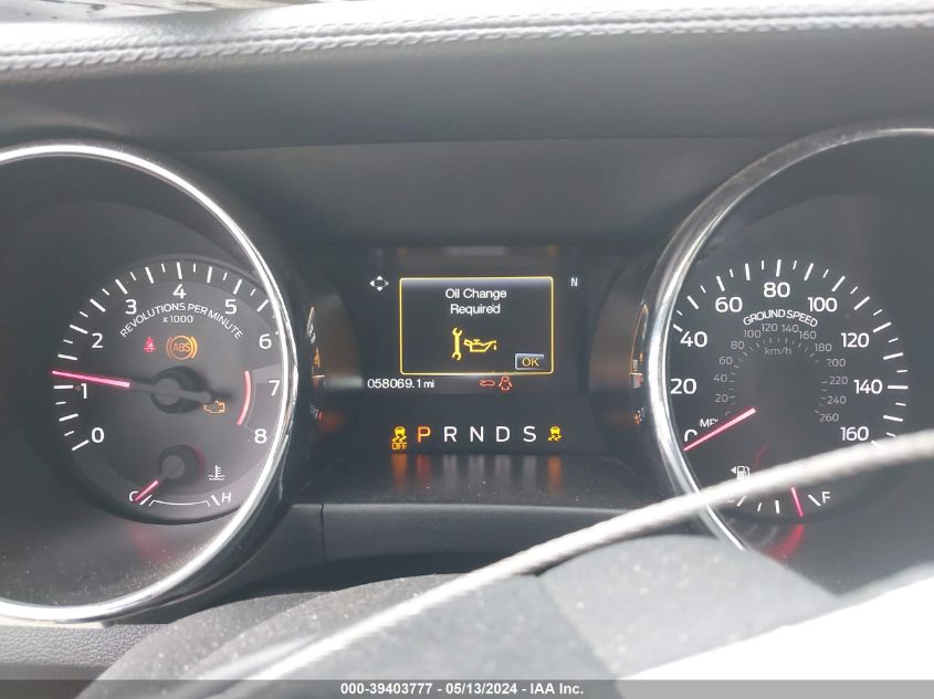 2016 Ford Mustang Ecoboost Premium VIN: 1FATP8UHXG5299832 Lot: 39403777