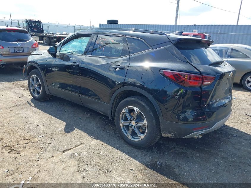 2023 Chevrolet Blazer Awd 2Lt VIN: 3GNKBHR45PS139249 Lot: 39403778