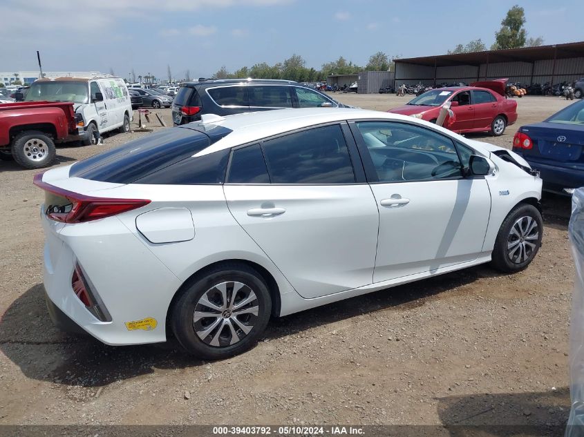 2022 Toyota Prius Prime Le VIN: JTDKAMFP5N3212514 Lot: 39403792