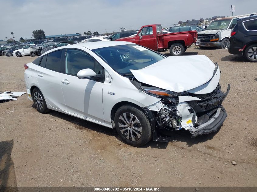 2022 Toyota Prius Prime Le VIN: JTDKAMFP5N3212514 Lot: 39403792