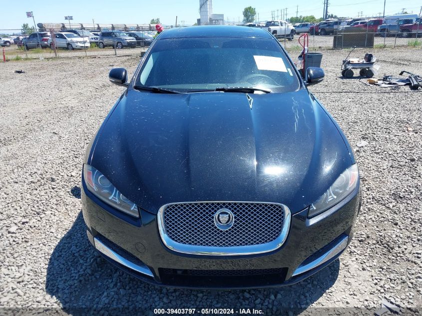 2012 Jaguar Xf VIN: SAJXA0FB8CLS54953 Lot: 39403797