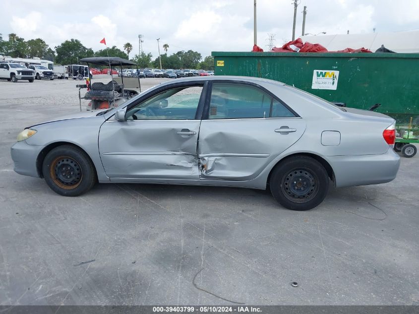 2005 Toyota Camry Le/Se/Std/Xle VIN: 4T1BE32K75U535641 Lot: 39403799