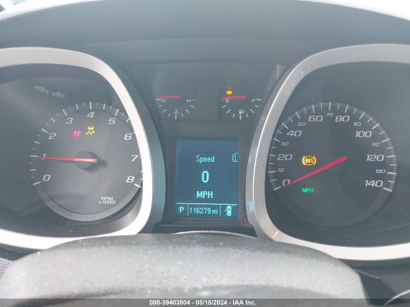 2012 Chevrolet Equinox 1Lt VIN: 2GNFLEEK3C6154603 Lot: 39403804