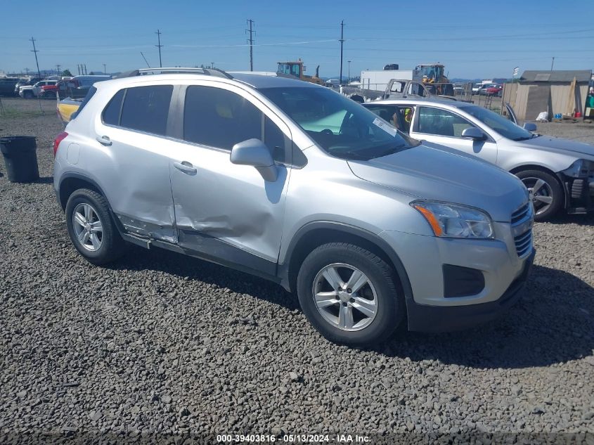 2016 Chevrolet Trax Lt VIN: KL7CJPSB5GB514648 Lot: 39403816