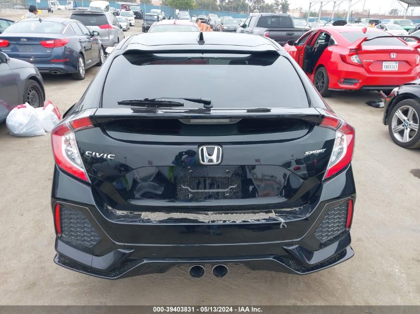 2019 Honda Civic Sport VIN: SHHFK7H43KU415434 Lot: 39403831