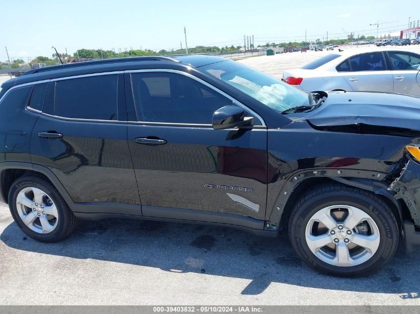 2020 Jeep Compass Latitude Fwd VIN: 3C4NJCBB3LT247135 Lot: 39403832