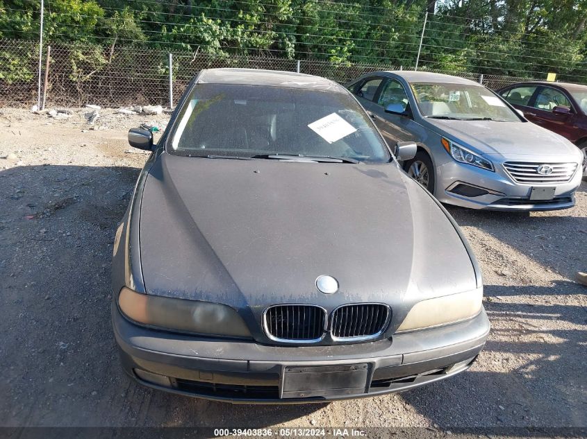 2000 BMW 528 I Automatic VIN: WBADM6342YGU18522 Lot: 39403836