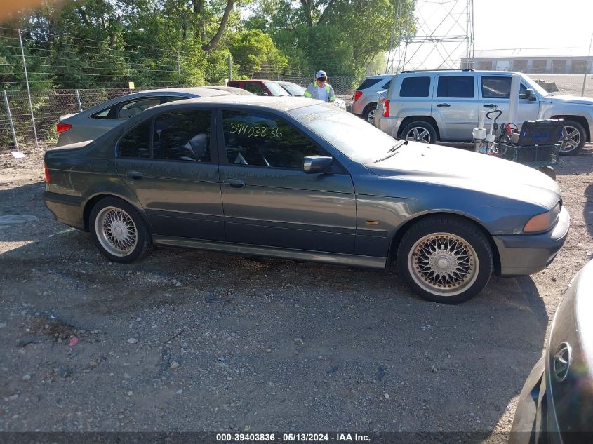 2000 BMW 528 I Automatic VIN: WBADM6342YGU18522 Lot: 39403836