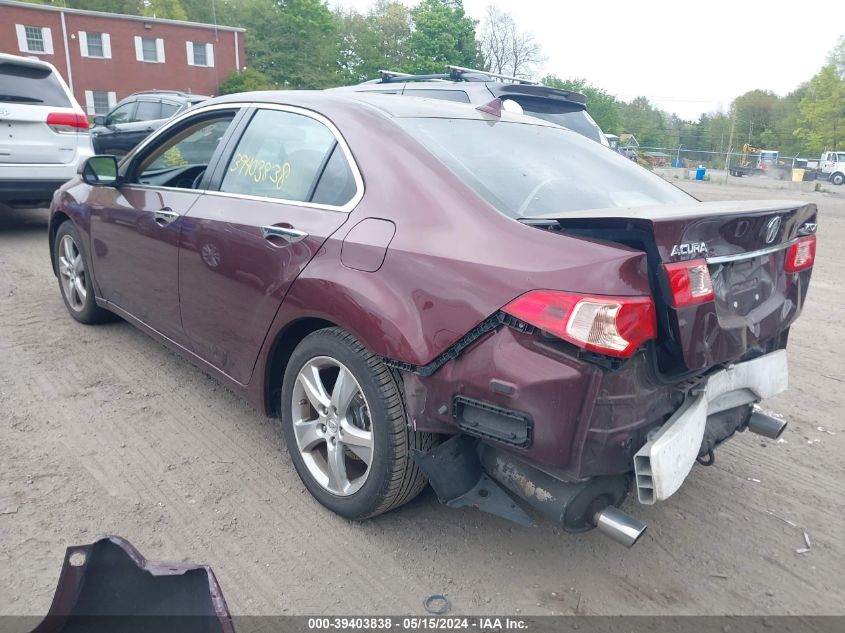 2011 Acura Tsx 2.4 VIN: JH4CU2F67BC010520 Lot: 39403838