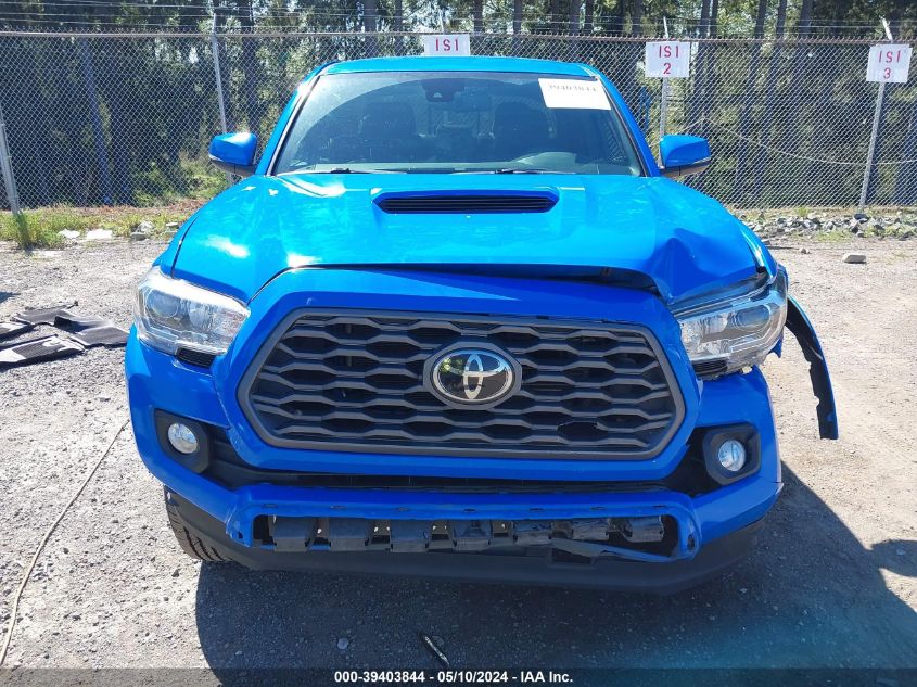 2020 Toyota Tacoma Trd Sport VIN: 3TMCZ5AN5LM296161 Lot: 39403844