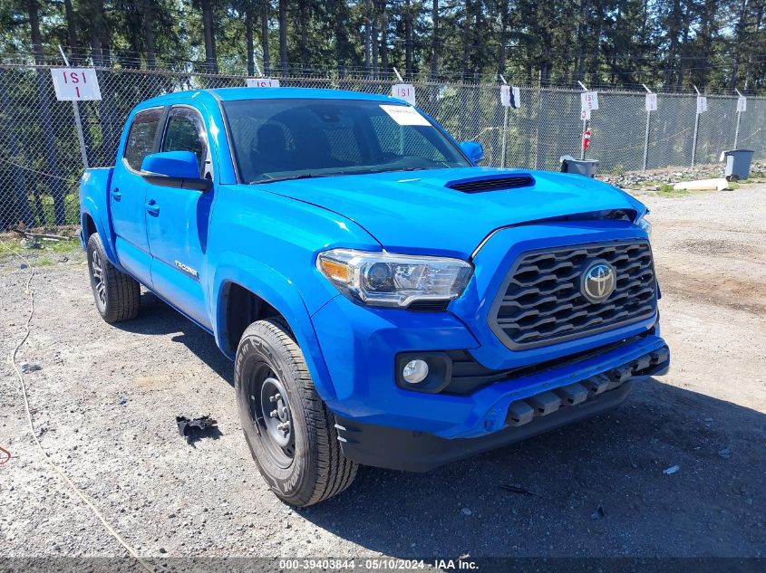 2020 Toyota Tacoma Trd Sport VIN: 3TMCZ5AN5LM296161 Lot: 39403844