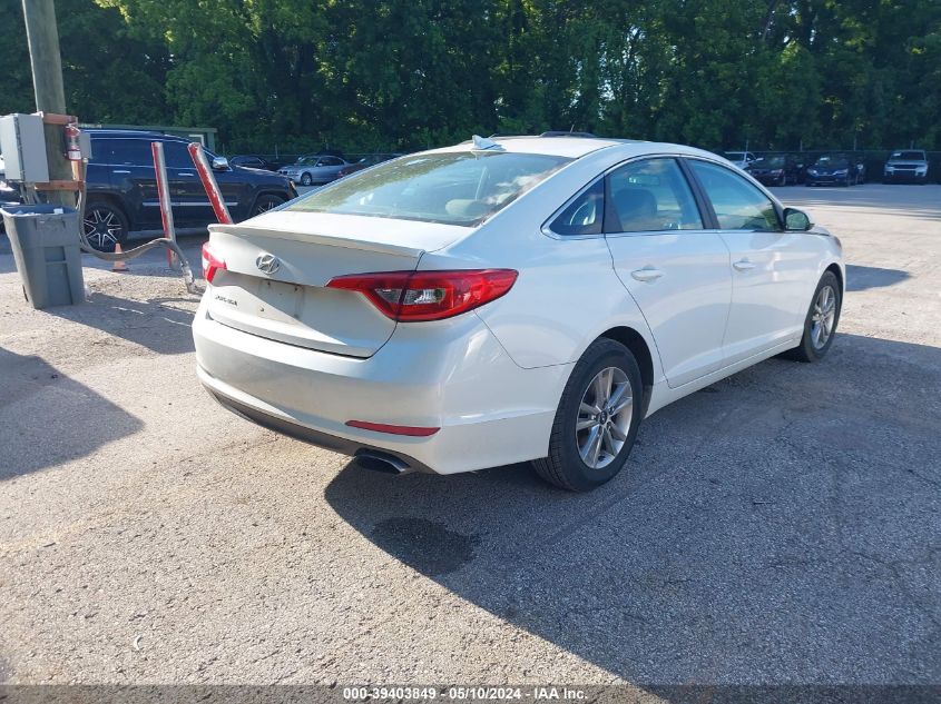 2015 Hyundai Sonata Se VIN: 5NPE24AF0FH004149 Lot: 39403849