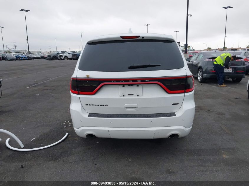 2018 Dodge Durango Gt Rwd VIN: 1C4RDHDGXJC114024 Lot: 39403853