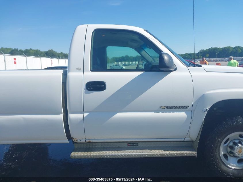 2003 Chevrolet Silverado 2500Hd Work Truck VIN: 1GCHK24U23Z175288 Lot: 39403875