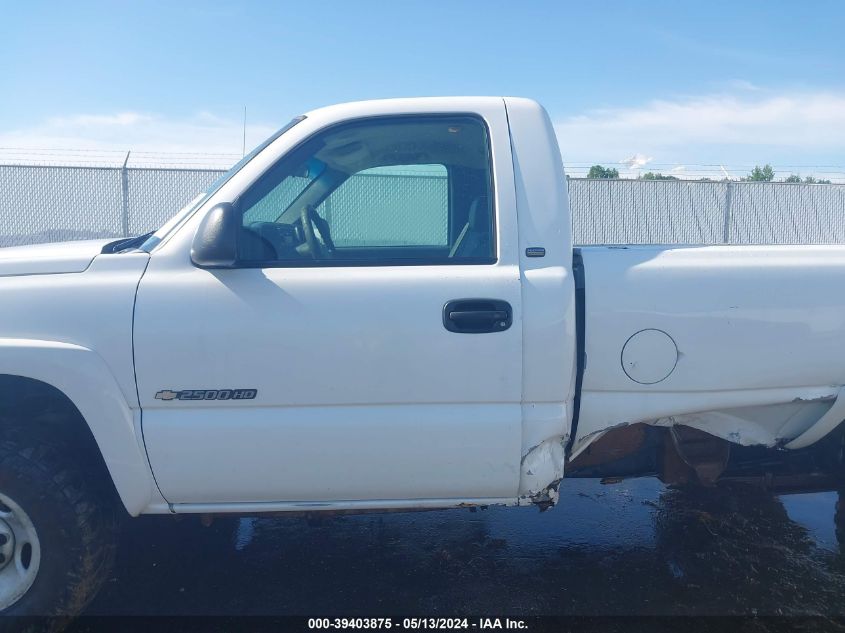 2003 Chevrolet Silverado 2500Hd Work Truck VIN: 1GCHK24U23Z175288 Lot: 39403875