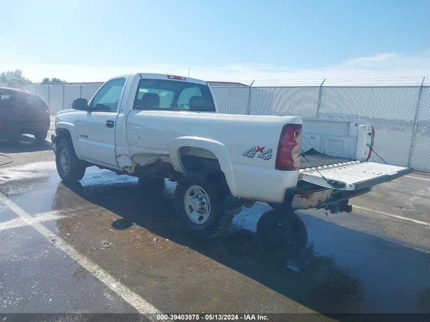 2003 Chevrolet Silverado 2500Hd Work Truck VIN: 1GCHK24U23Z175288 Lot: 39403875