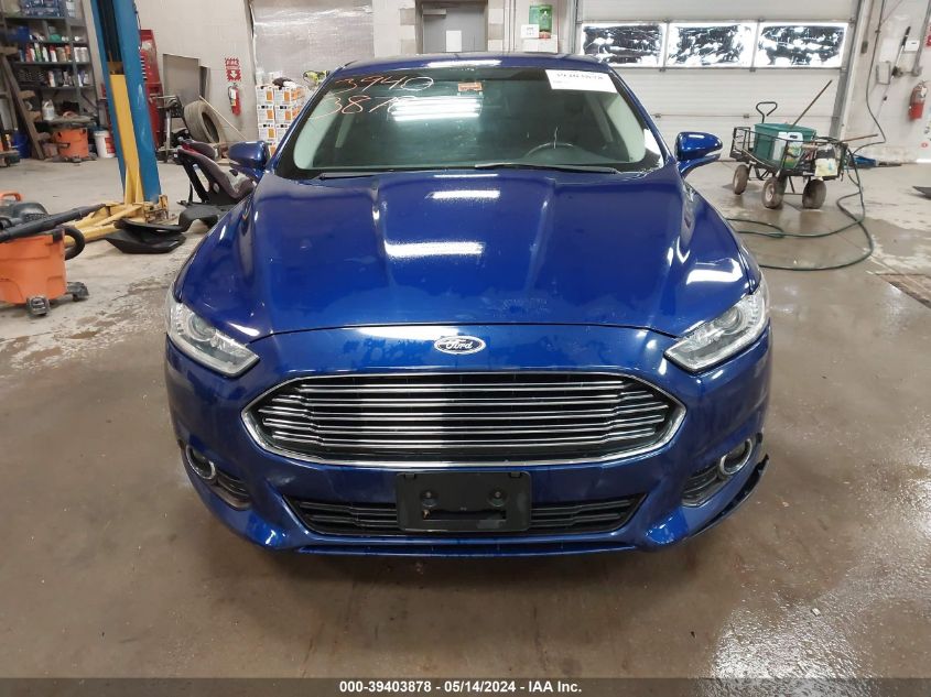 2014 Ford Fusion Se VIN: 3FA6P0HD9ER153826 Lot: 39403878