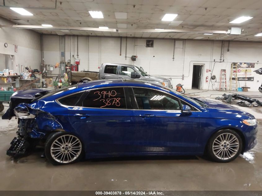 2014 Ford Fusion Se VIN: 3FA6P0HD9ER153826 Lot: 39403878