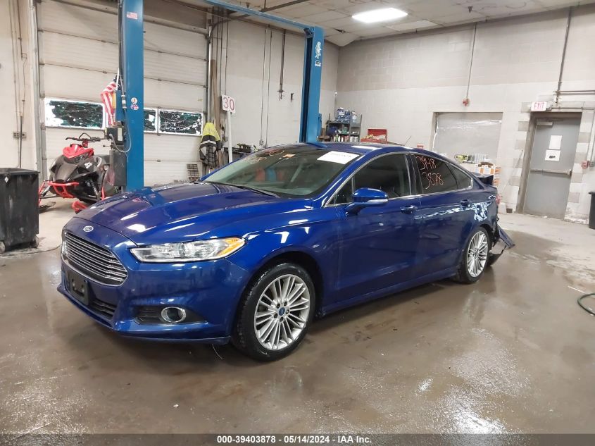 2014 Ford Fusion Se VIN: 3FA6P0HD9ER153826 Lot: 39403878