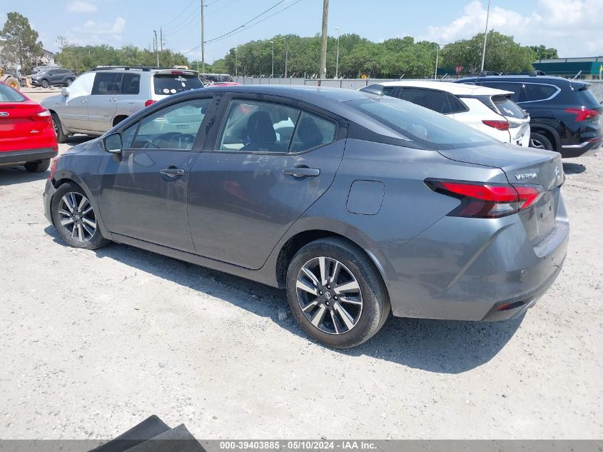 2021 Nissan Versa Sv Xtronic Cvt VIN: 3N1CN8EV4ML845043 Lot: 39403885