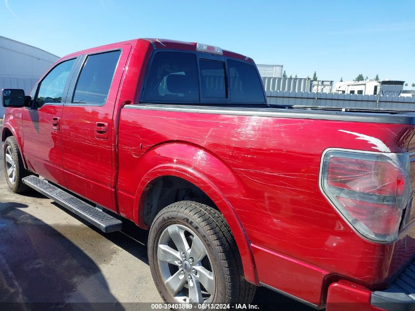 2013 Ford F-150 Fx2 VIN: 1FTFW1CF2DFA47466 Lot: 39403899