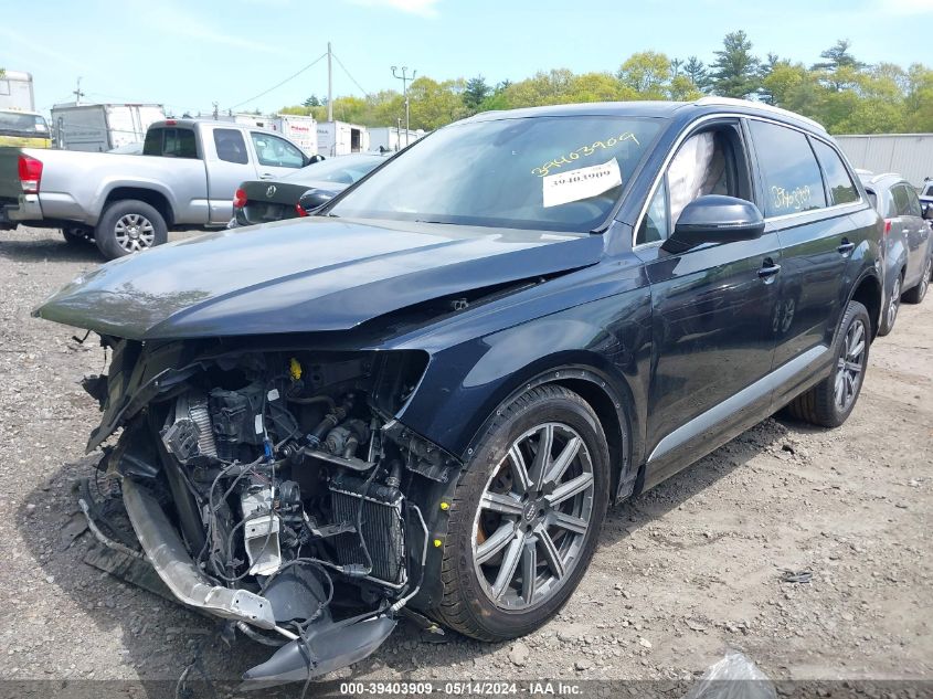 2018 Audi Q7 3.0T Premium VIN: WA1LAAF76JD007902 Lot: 39403909