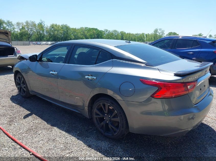 2016 Nissan Maxima 3.5 Platinum/3.5 S/3.5 Sl/3.5 Sr/3.5 Sv VIN: 1N4AA6AP7GC432082 Lot: 39403911