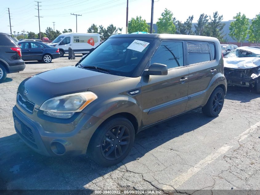 2013 Kia Soul VIN: KNDJT2A56D7492063 Lot: 39403922