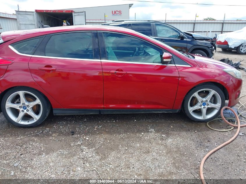 2013 Ford Focus Titanium VIN: 1FADP3N21DL123339 Lot: 39403944