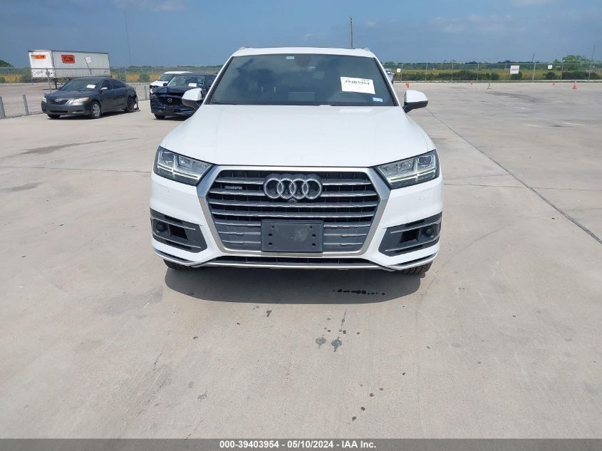 2017 Audi Q7 3.0T Premium VIN: WA1LAAF72HD037893 Lot: 39403954