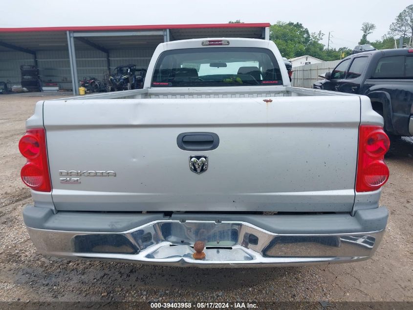 2006 Dodge Dakota Slt VIN: 1D7HE42K66S516697 Lot: 39403958