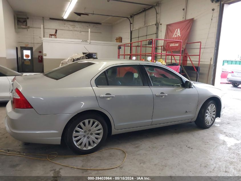 2010 Ford Fusion Hybrid VIN: 3FADP0L33AR324313 Lot: 39403964