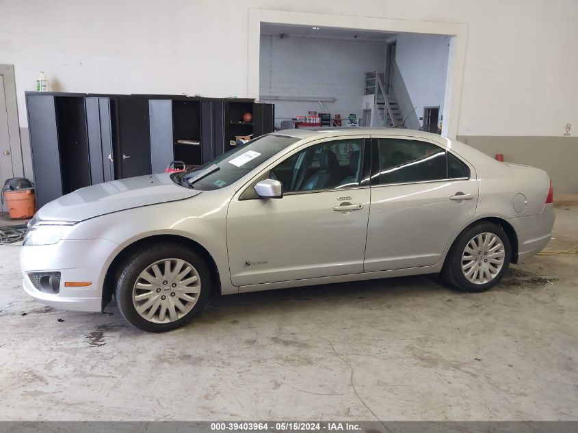 2010 Ford Fusion Hybrid VIN: 3FADP0L33AR324313 Lot: 39403964