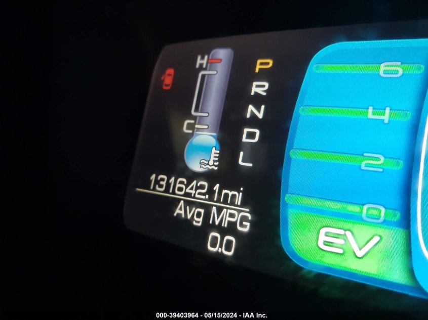 2010 Ford Fusion Hybrid VIN: 3FADP0L33AR324313 Lot: 39403964