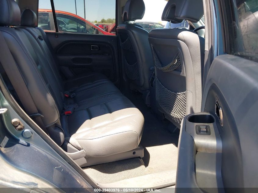 2007 Honda Pilot Ex-L VIN: 5FNYF28537B027542 Lot: 39403976