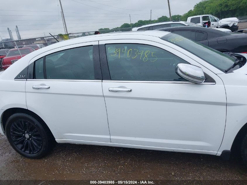 2013 Chrysler 200 Limited VIN: 1C3CCBCG6DN673445 Lot: 39403985