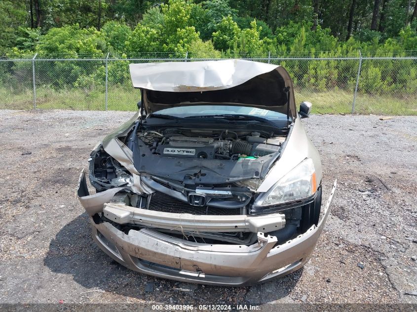 2006 Honda Accord 3.0 Ex VIN: 1HGCM66556A039209 Lot: 39403996