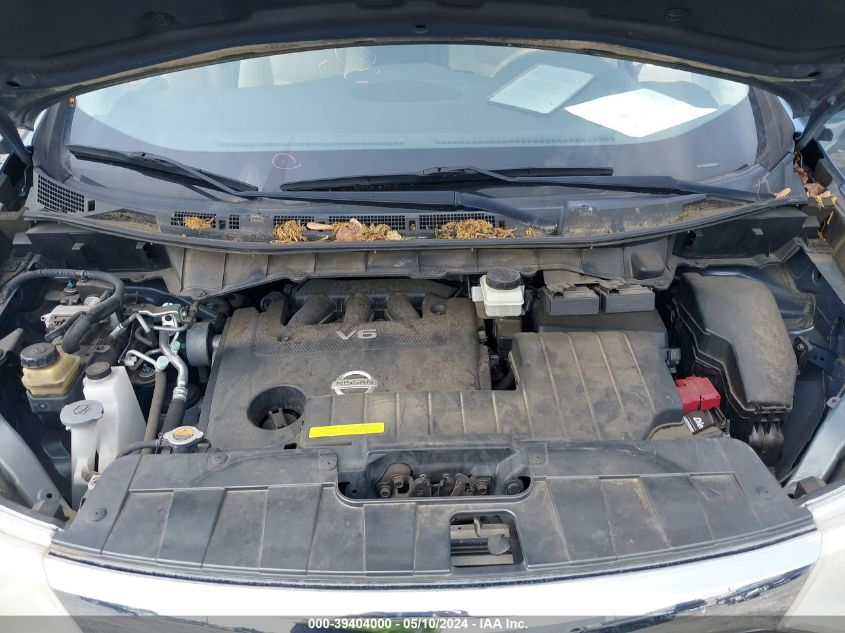 2013 Nissan Quest Sv VIN: JN8AE2KP0D9068865 Lot: 39404000