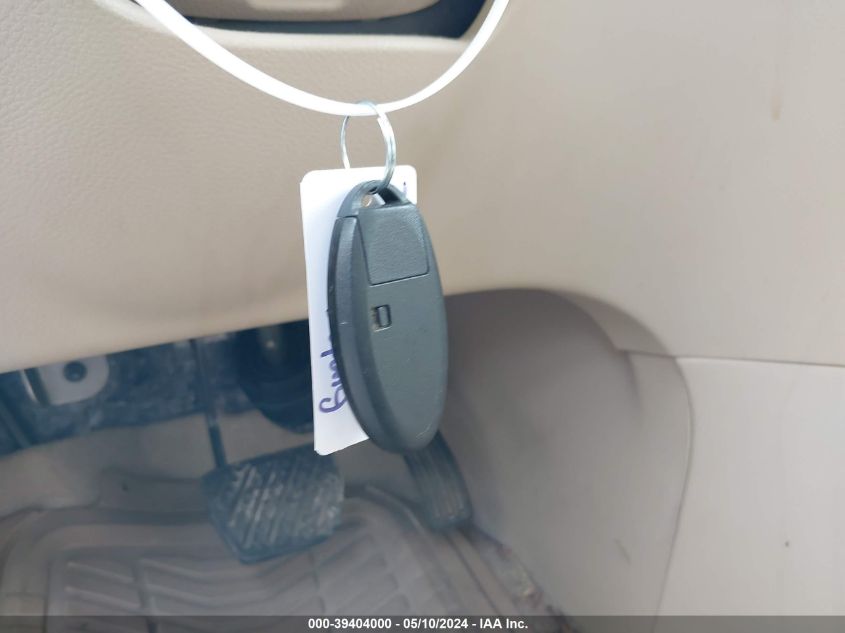 2013 Nissan Quest Sv VIN: JN8AE2KP0D9068865 Lot: 39404000