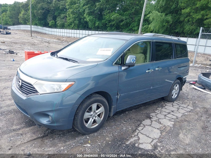 2013 Nissan Quest Sv VIN: JN8AE2KP0D9068865 Lot: 39404000