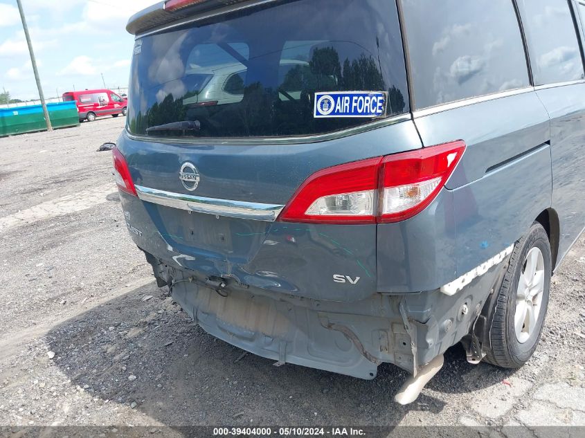 2013 Nissan Quest Sv VIN: JN8AE2KP0D9068865 Lot: 39404000