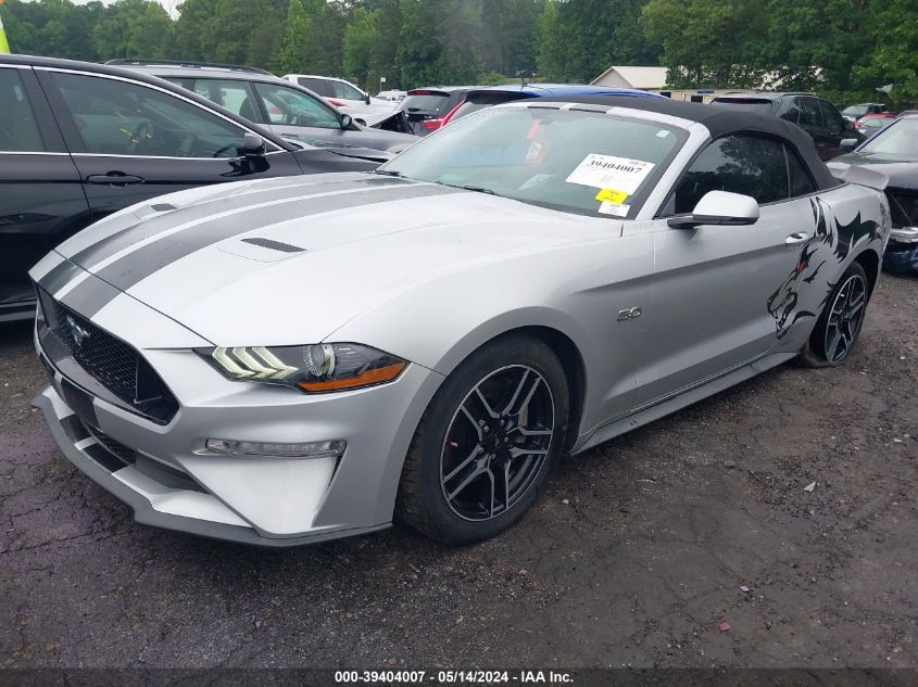 2019 Ford Mustang Gt Premium VIN: 1FATP8FFXK5138322 Lot: 39404007