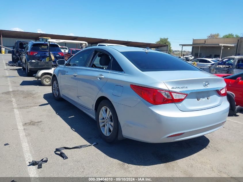 2013 Hyundai Sonata Gls VIN: 5NPEB4ACXDH545955 Lot: 39404010